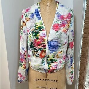 Watercolor Floral Women's Jacket